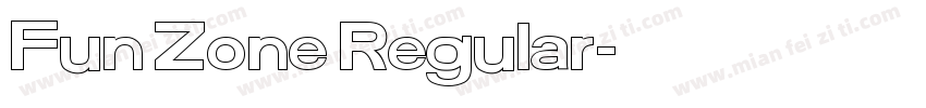 Fun Zone Regular字体转换